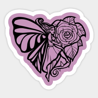 Rose Fairy Sticker